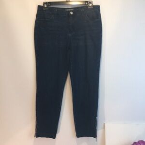 Kate & Malloy Denim 5 Pocket Ankle -Length Jeans
